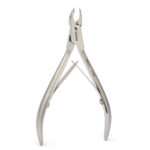 Cążki do skórek CN111 ostrze 3mm  <i>podwójna sprężyna srebrne</i>