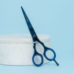 Nożyczki fryzjerskie niebieskie BLUE 5.5"