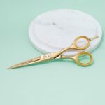 Nożyczki fryzjerskie w kolorze złota rozmiar 5.5"