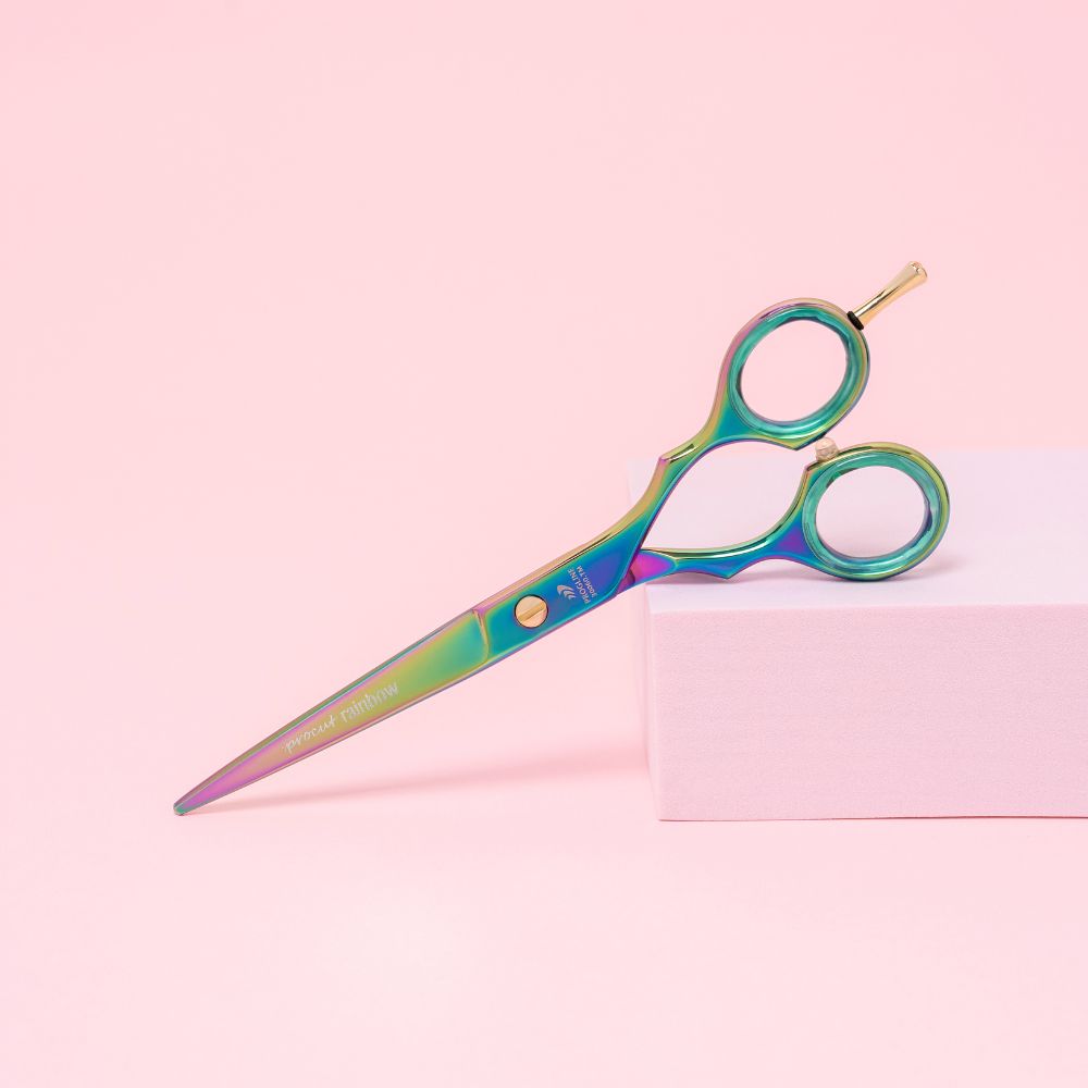 Nożyczki Fryzjerskie multikolorowe Rainbow 6"